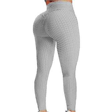 JGS1996 Womens Hidden Scrunch Butt Lifting Workout Leggings High Waist Tummy Control Booty Lift Gym ...