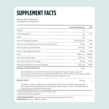 Nutrafol Men's Hair Growth Supplements - 2 Month Supply - Clinically Tested