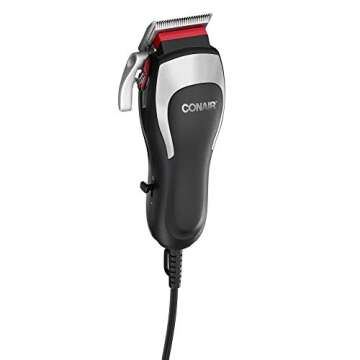 Conair Barber Hair Clippers - Professional 16-Piece Hair Cutting Kit