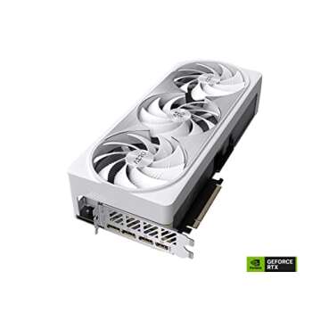 GIGABYTE GV-N4080AERO OC-16GD GeForce RTX 4080 16GB AERO OC Graphics Card, 3X WINDFORCE Fans, 16GB 256-bit GDDR6X, Video Card