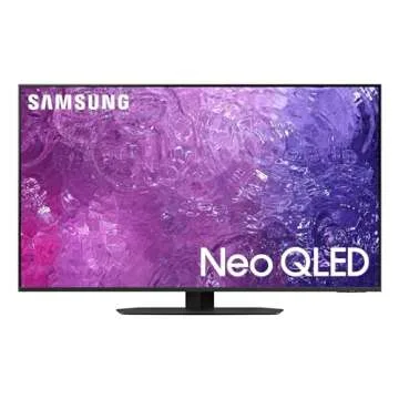 SAMSUNG QN75QN90CAFXZA 75 Inch Neo QLED Smart TV with 4K Upscaling with a LL11-B1 Super Slim Fixed-P...