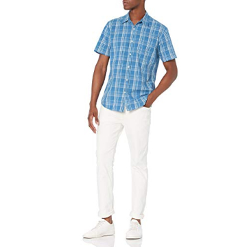 Stylish Amazon Essentials Men's Regular-Fit Poplin Shirt