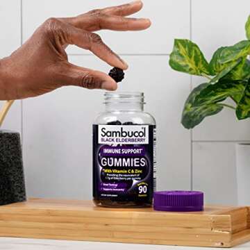 Sambucol Elderberry Gummies with Zinc and Vitamin C