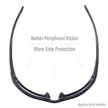 Honeywell Uvex Hypershock Safety Glasses - Impact Protection