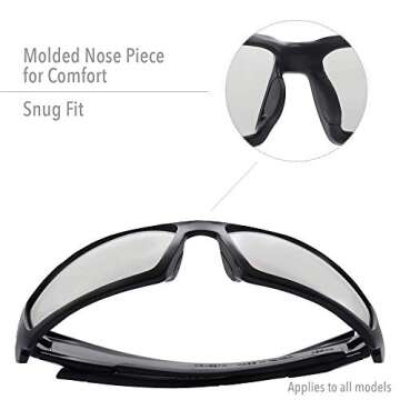 Honeywell Uvex Hypershock Safety Glasses - Impact Protection