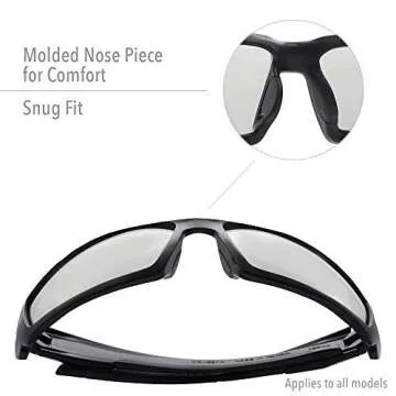 Honeywell Uvex Hypershock Safety Glasses - Impact Protection