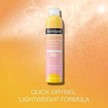 Neutrogena Invisible Daily Defense Body Sunscreen Spray, Broad Spectrum SPF 60+, Oxybenzone-Free & W...