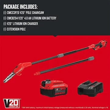 CRAFTSMAN V20 Cordless Pole Saw with 14-Foot Reach
