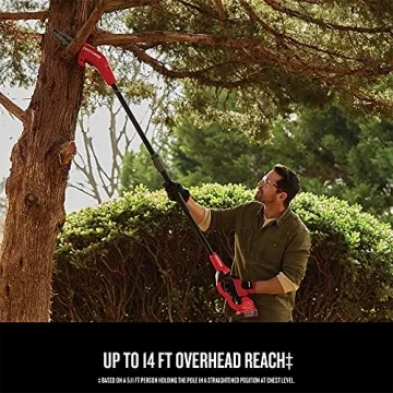 CRAFTSMAN V20 Cordless Pole Saw with 14-Foot Reach