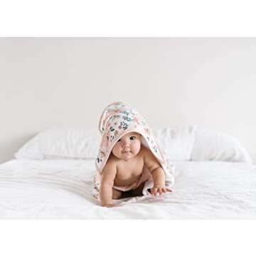 Copper Pearl Hooded Bath Towels Premium Knit/Terry Cloth Baby Towels with Hood, Pockets, and Cool Designs - Great to Gift and Make Bath Time Fun - Baby Bath Towel, Autumn