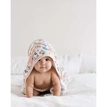 Copper Pearl Hooded Bath Towels Premium Knit/Terry Cloth Baby Towels with Hood, Pockets, and Cool Designs - Great to Gift and Make Bath Time Fun - Baby Bath Towel, Autumn