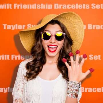 Concert Bracelets Exchange Inspired Friendship Bracelets Set, Album Themed Bracelets for Singer Tour Concer, Tour Accessories Nameplate Bracelet Fans