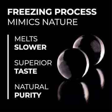 TRUE CUBES Crystal Clear Ice Sphere Ball Maker - Perfect for Cocktails & Whiskey