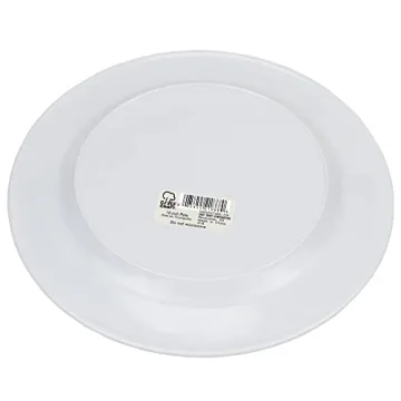 Chef Craft Classic 10-Inch Melamine Plate - White