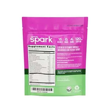 AdvoCare Spark Vitamin & Amino Acid Supplement - Focus & Energy Drink Powder Mix with Vitamin A, B-6...