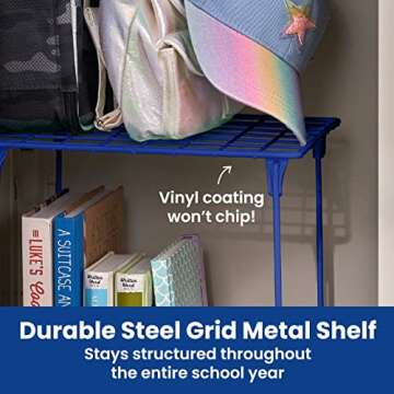 LockerMate 7-Piece Organizer Kit for Stylish Lockers