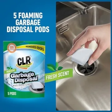 CLR Fresh & Clean Garbage Disposal Pods for Odor-Free Kitchens