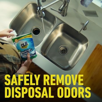 CLR Fresh & Clean Garbage Disposal Pods for Odor-Free Kitchens