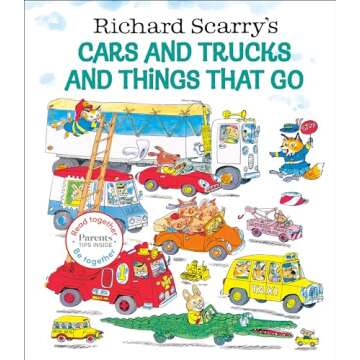 Richard Scarry's Cars and Trucks and Things That Go: Read Together Edition (Read Together, Be Together)