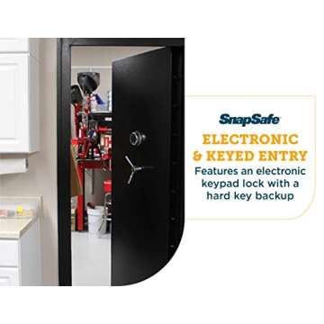 SnapSafe Steel Vault Door for Ultimate Security and Safety