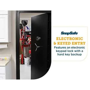 SnapSafe Steel Vault Door for Ultimate Security and Safety