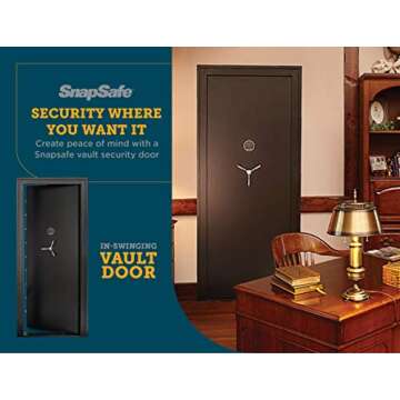 SnapSafe Steel Vault Door for Ultimate Security and Safety