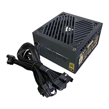 Apevia ATX-GX850W 850W 80+ Gold Semi-Modular Gaming PSU - Quiet & Efficient