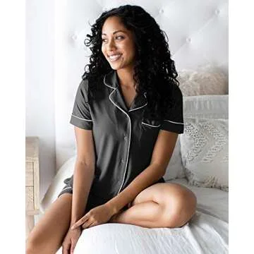 Kindred Bravely Clea Classic Maternity Pajama Set - Soft & Stylish