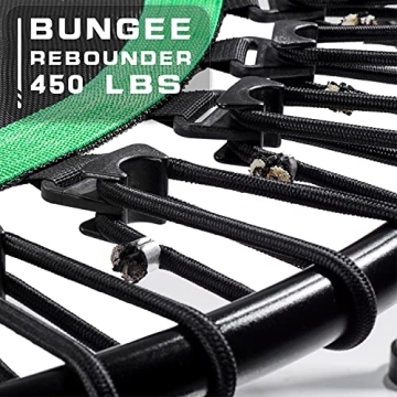 DARCHEN 450 lbs Mini Trampoline for Indoor Fitness Workouts