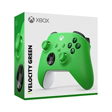 Xbox Wireless Controller – Velocity Green Series X|S, One, And Windows Devices (Renewed)