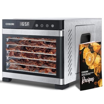 COSORI 6.5" Food Dehydrator with 600W Power