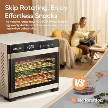 COSORI 6.5" Food Dehydrator with 600W Power