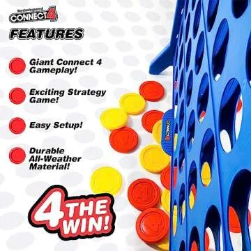 Giant Connect 4: Ultimate Oversized Fun for Everyone