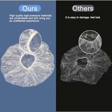 150 PCS Upgrade Disposable Shower Caps for Every Occasion