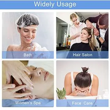 150 PCS Upgrade Disposable Shower Caps for Every Occasion