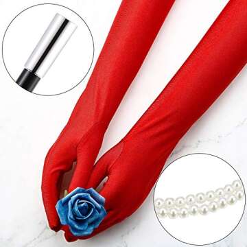 Pangda 3Pcs 1920s Costume Accessories Set for Women