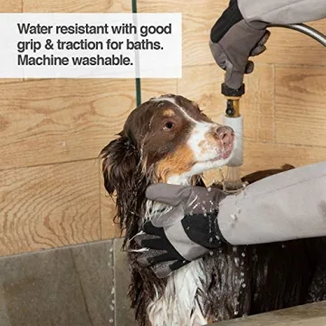 PetFusion Multipurpose Pet Gloves for Safe Grooming and Handling