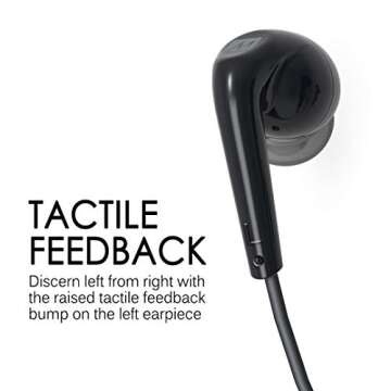 MEE Audio RX18 Comfort-Fit in-Ear Headphones with Enhanced Bass (Black)