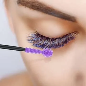 G2PLUS 50PCS Silicone Eyelash Brushes for Perfect Lashes