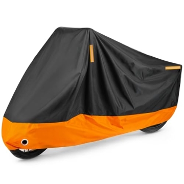 Puroma XXX-Large Heavy Duty Waterproof Motorcycle Cover for All Bikes
