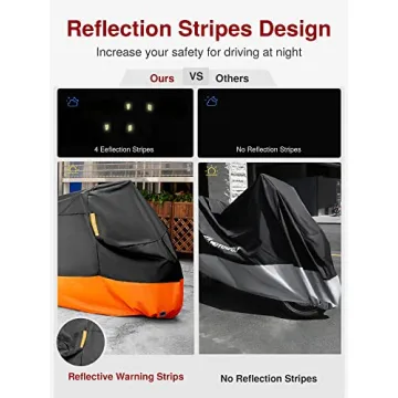 Premium Puroma Waterproof Motorcycle Cover for All Bikes