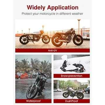 Premium Puroma Waterproof Motorcycle Cover for All Bikes