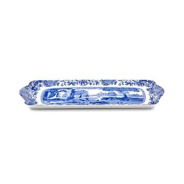 Pimpernel Spode Blue Italian Collection Sandwich Tray | Stylish Melamine Serving Platter