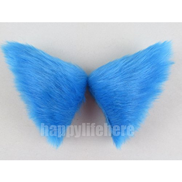 Happylifehere Cat Ears Tail Set for Halloween Cosplay
