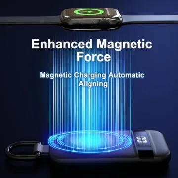 Convoltyai Portable Charger for Apple Watch - Magnetic Fast Charging