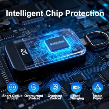 Convoltyai Portable Charger for Apple Watch - Magnetic Fast Charging