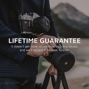 KUVRD Universal Lens Cap 2.0 - Fits 99% DSLR Lenses, Element Proof, Lifetime Coverage, Micro, 2-Pack