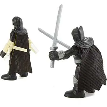 DC SUPER FRIENDS Imaginext Black Bat & Ninja Batman Figures