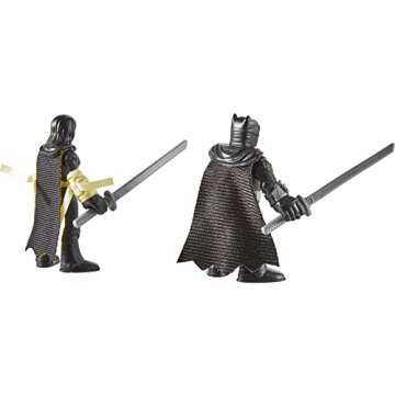 DC SUPER FRIENDS Imaginext Black Bat & Ninja Batman Figures