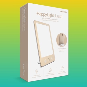 Verilux HappyLight Luxe - LED Light Therapy for Mood
